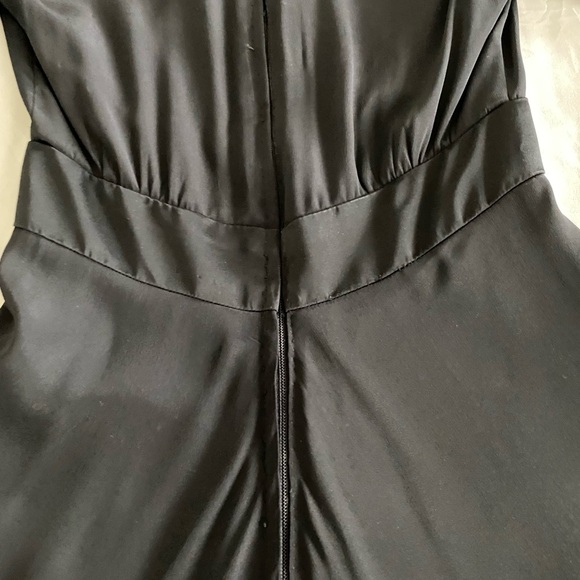 Vintage Black 1940s Formal swing Dress. Size S. - Picture 11 of 16